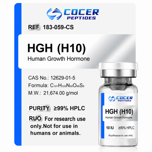 HGH (H10) 10 IU | Research Grade Human Growth Hormone